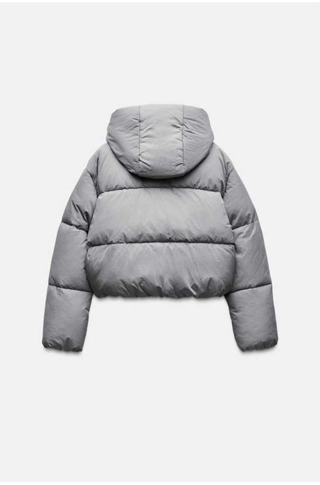 Zara новий зимовий пуфер пуховик зимняя куртка