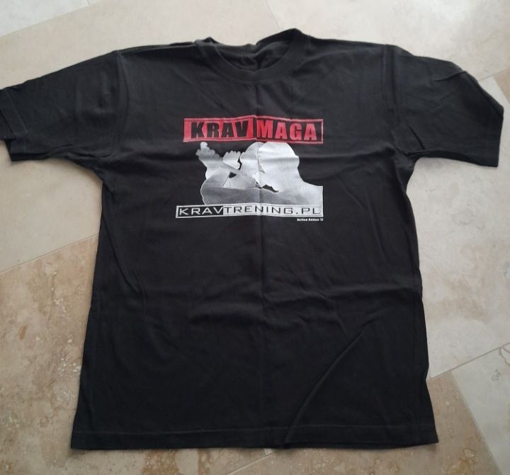 Koszulka, T-shiert, krav maga, kravka, sporty walki, samoobrona, M