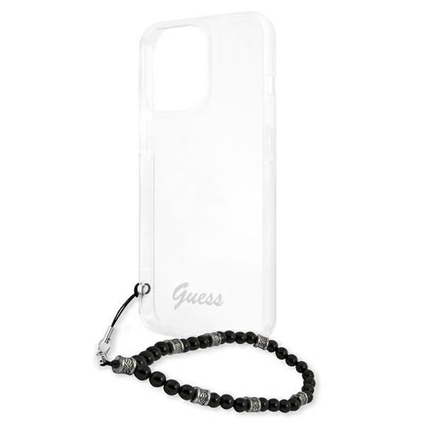 Etui Guess iPhone 13 Pro / 13 6,1" Transparent Black Pearl