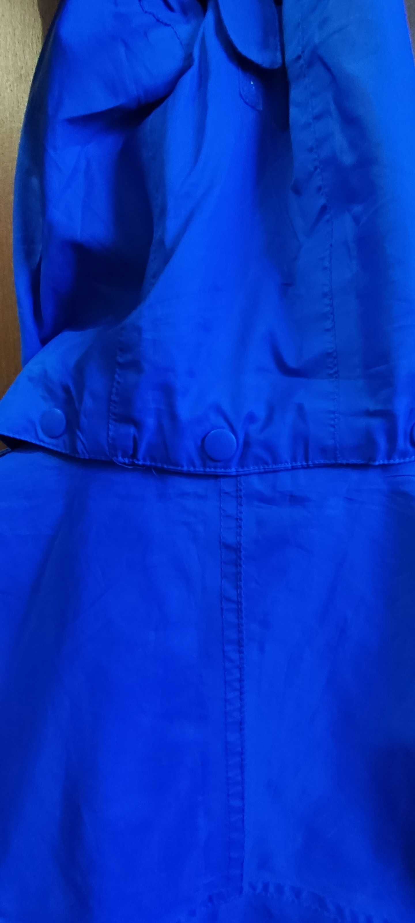 Куртка ветровка синяя