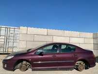PEUGEOT 407 2004 2.0 HDI DW10BTED4 *SAMOCHÓD NA CZĘŚCI* 570 MASKA LAMPA DRZWI LUSTERKO ZDERZAK GRILL BŁOTNIK KLAPA BELKA PRAWE LEWE PRZÓD TYŁ