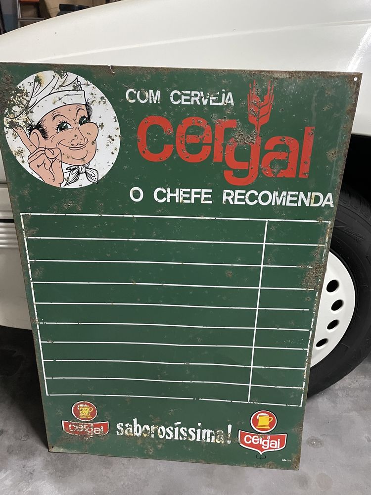 Chapa litografada CERGAL