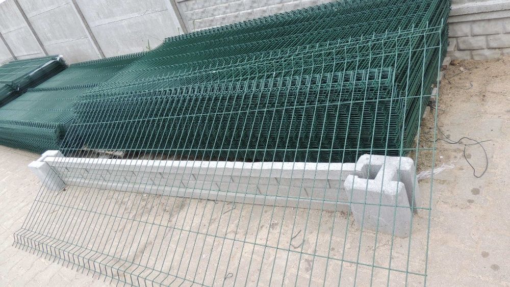 Panele ogrodzeniowe Fi 4mm1.2m 59zł 1.5m 69zł szt słupek 2m 39zł