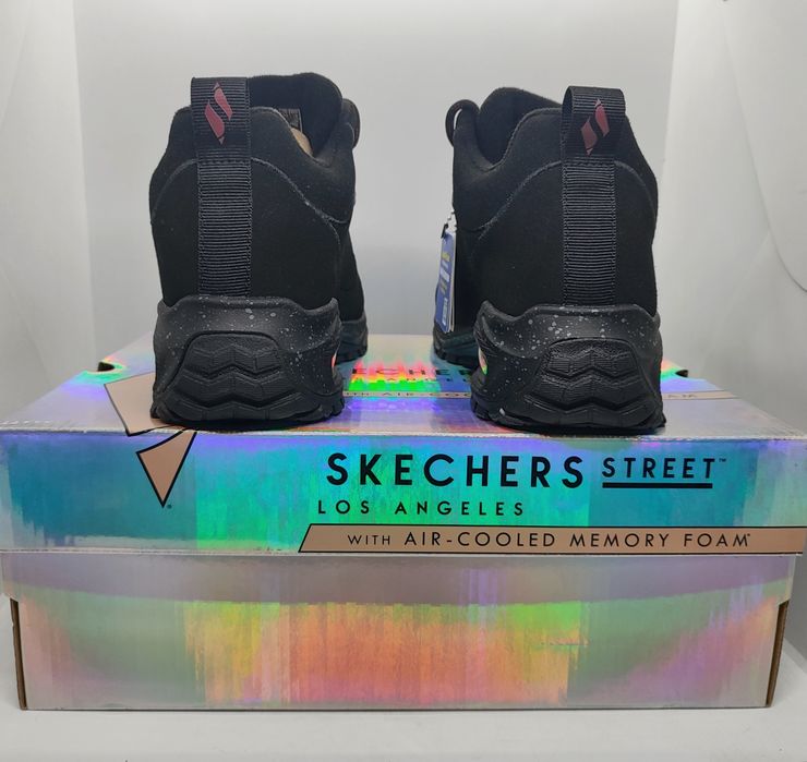 Замшевые 24см теплые ботинки Skechers Uno Trail оригинал