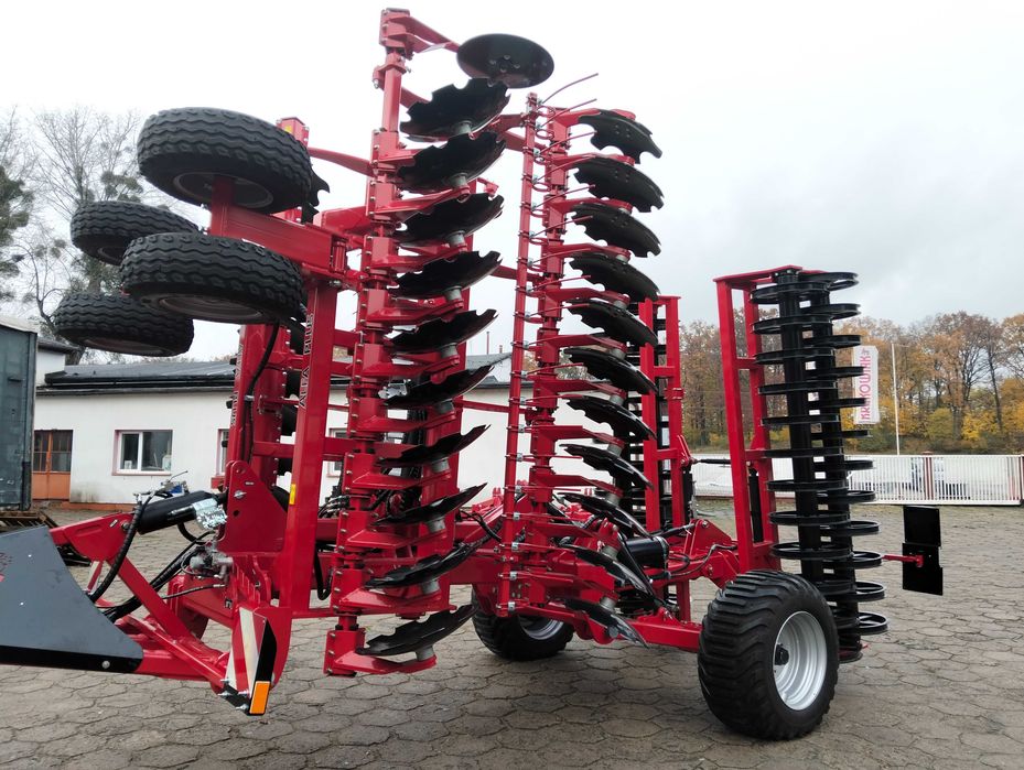 Brona Talerzowa Hydrauliczna ALFA Plus H 6,0 m Krukowiak popokazowa