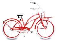 Rower damski damska beach cruiser miejski  RUBY 26 / 28 RoyalBi RETRO