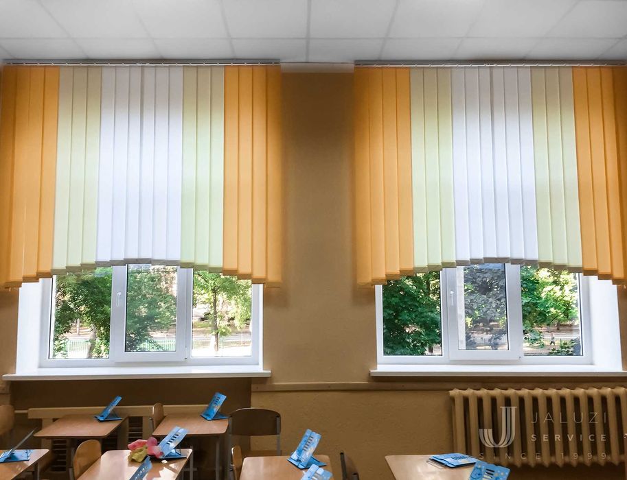 Вертикальные жалюзи на окна от 4️⃣3️⃣2️⃣ГРН. М КВ Рулонные шторы Neo14