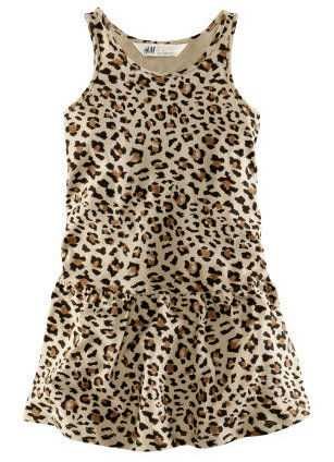 H&m 3 pak sukienki panterke,ZEBRE roz 110/116 śliczne JEDYNE!!!