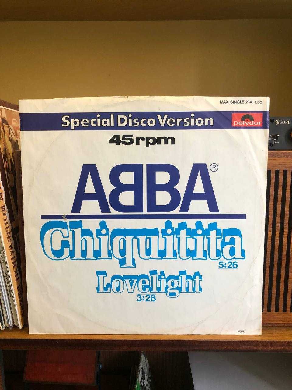 Платівка вінілова ABBA – Chiquitita (рідкісне видання) Maxi-Single