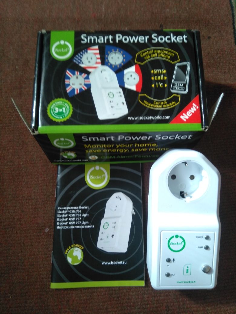 Продам умною розетку Smart Power Socket