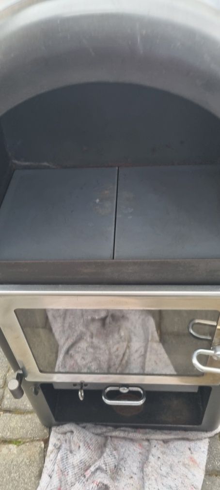 Kominek piec stalowy 7kW Scan