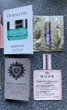 Lancome, syl, nuxe, dr. Eris, mini krem, mini perfumy