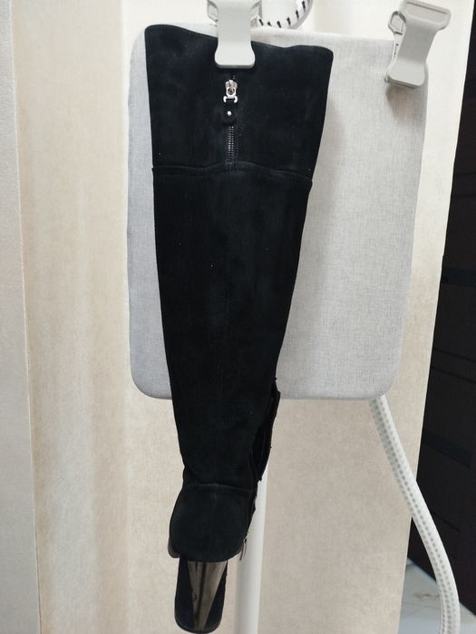 Ботфорди замшеві