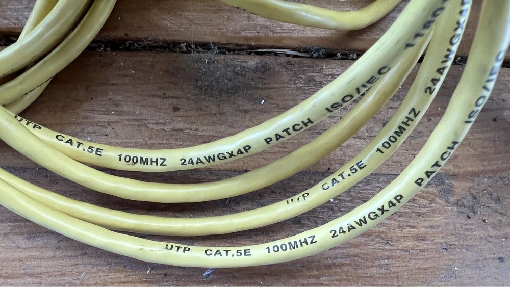 Cabos rede RJ45 Cat 5e 1,50m