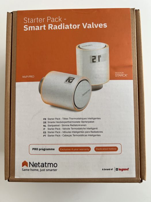 Legrand Netatmo PRO Zestaw startowy Smart home Valves 2