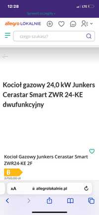 Kocioł gazowy JUNKERS ZWR24 KE