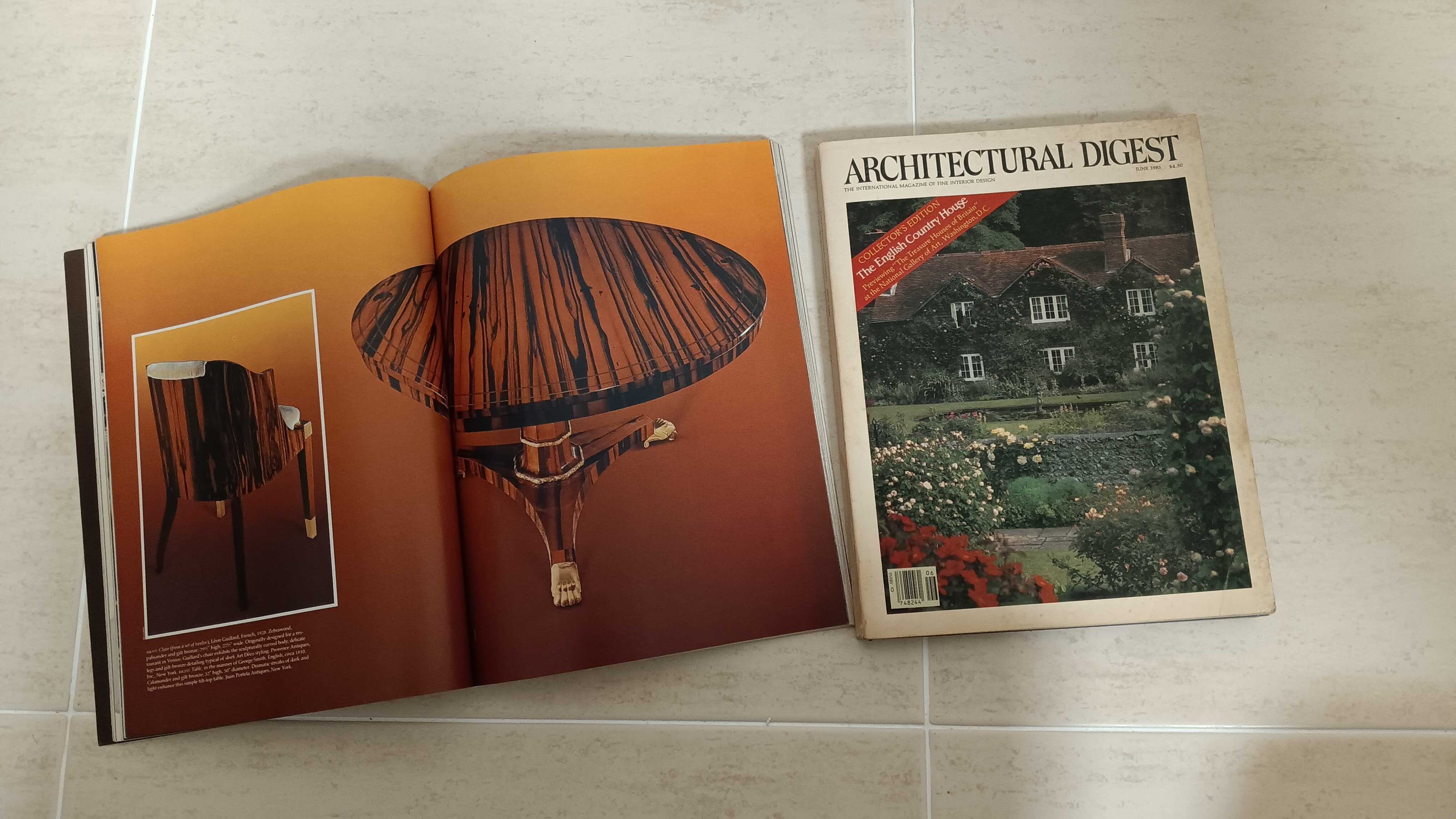 24 Revistas "Architectural Digest" de 1982 a 1996 | preços desde 6€