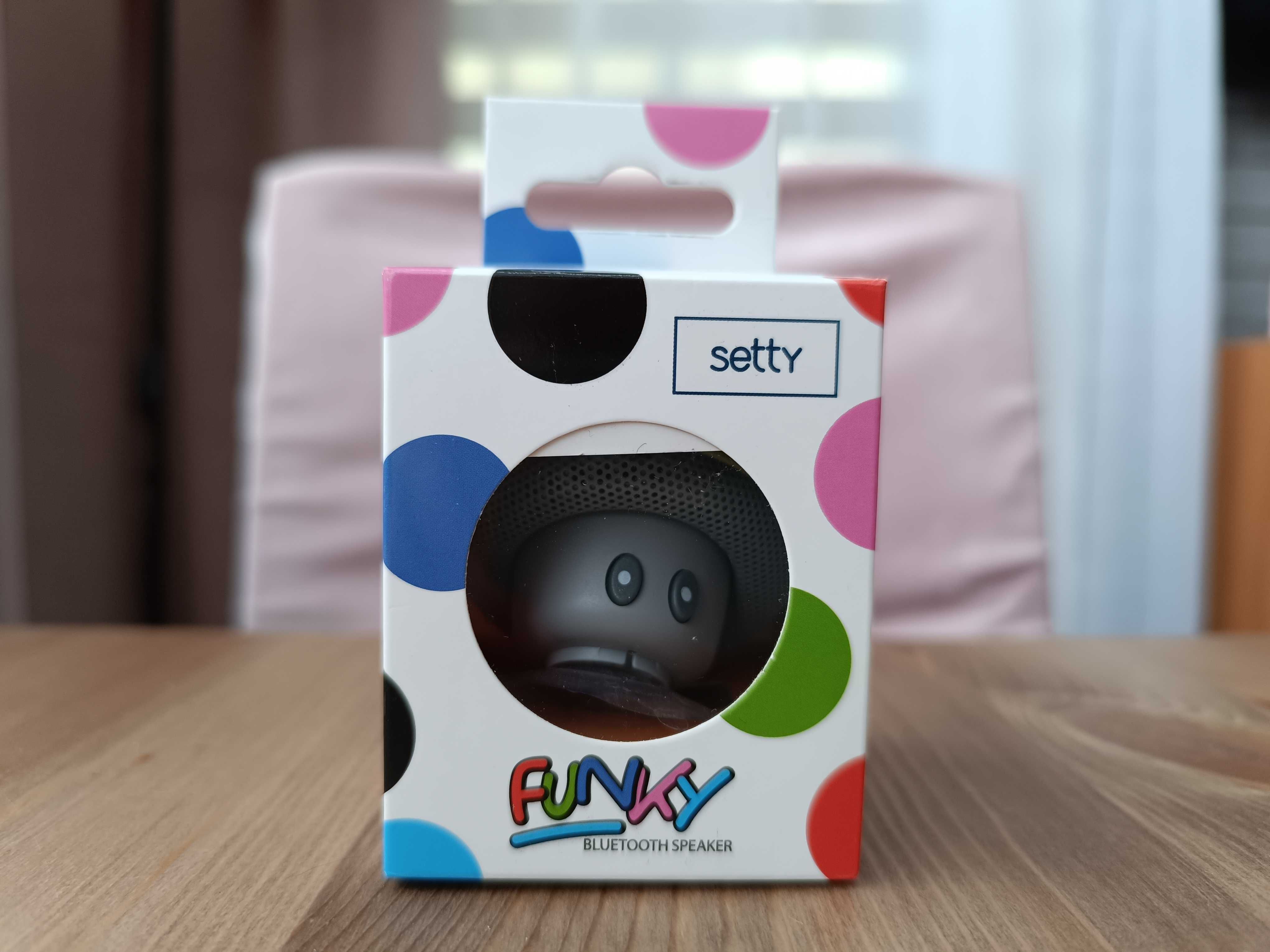 Bezprzewodowy głośnik BT SETTY Funky Bluetooth Speaker zielony