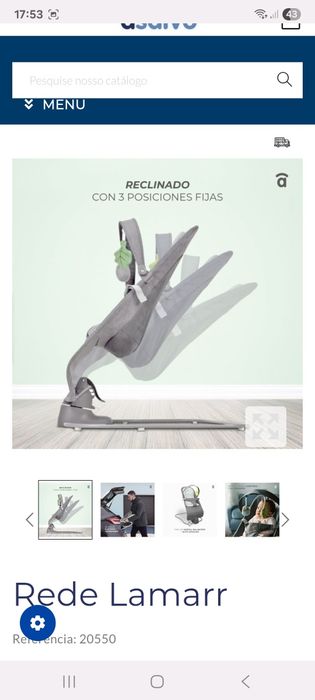 Espreguiçadeira nova Asalvo