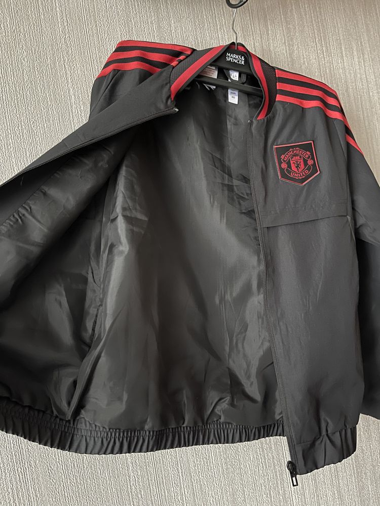 Куртка ветровка Adidas Manchester оригинал 152 рост