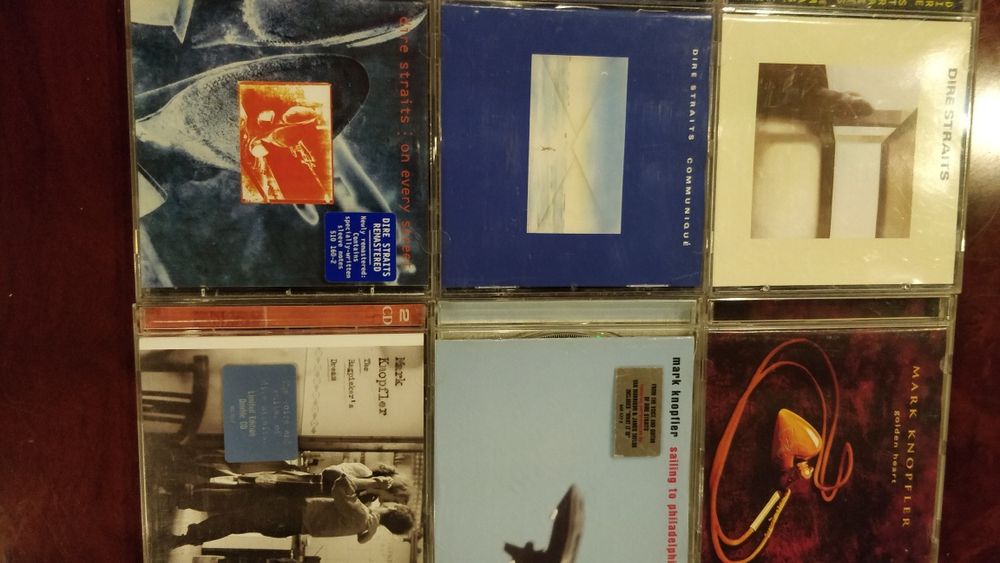 Dire Straits e Mark Knopfler cds