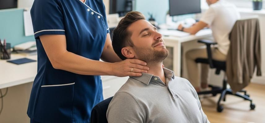 Офисные массажисты в Днепре. Выезд к вам!