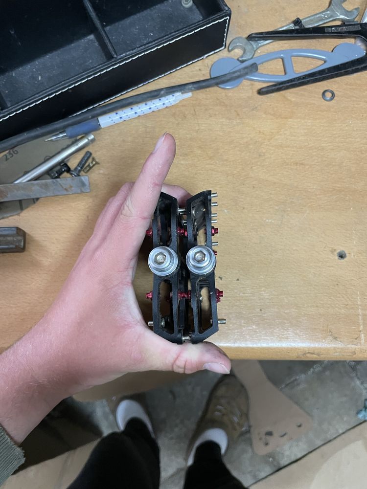 Pedaly platformowe reverse escape nie hope f20 cranckbrothers stamp
