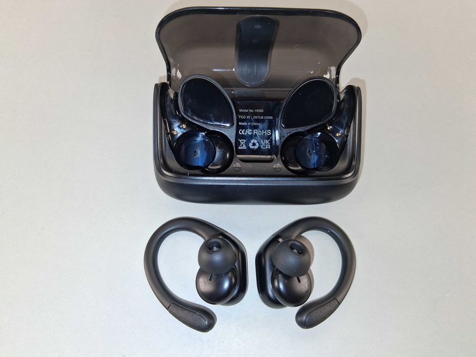 N117 Słuchawki Bezprzewodowe Bluetooth Sportowe HD65 Power Hooks
