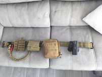Cinto airsoft Tan