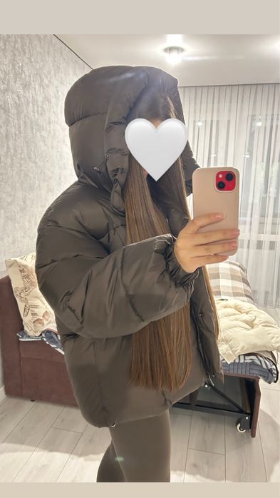 Новий пуфер шоколадного кольору ( S-M)