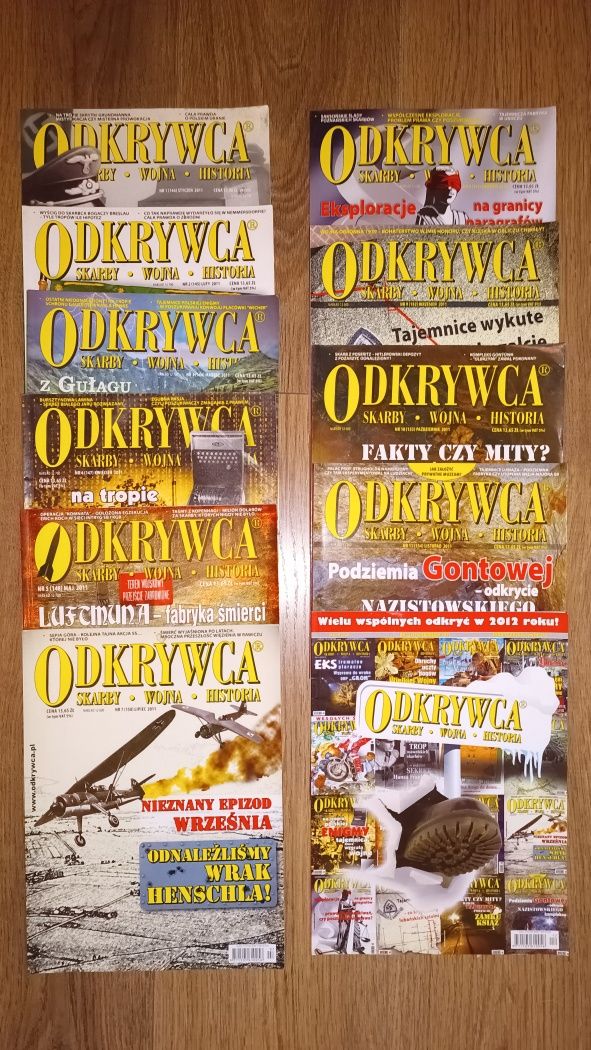 ODKRYWCA magazyn gazeta czasopismo miesięcznik