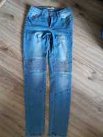 Jeansy rurki cropp s 36