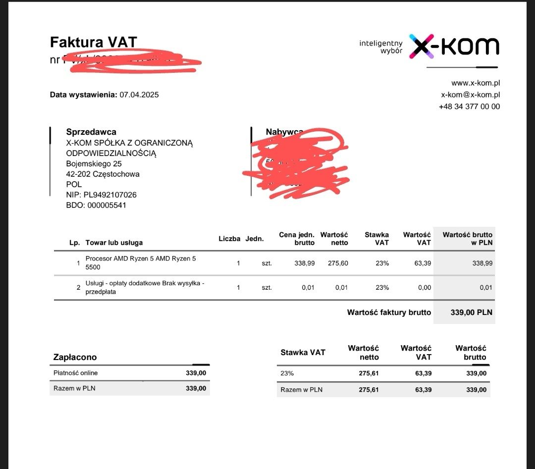 Okazja obudowa thermaltake core p90 z procesorem, ram i ssd z win 10
