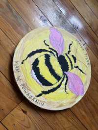 Obraz obrazem trzmiel prezent DIY pszczoła