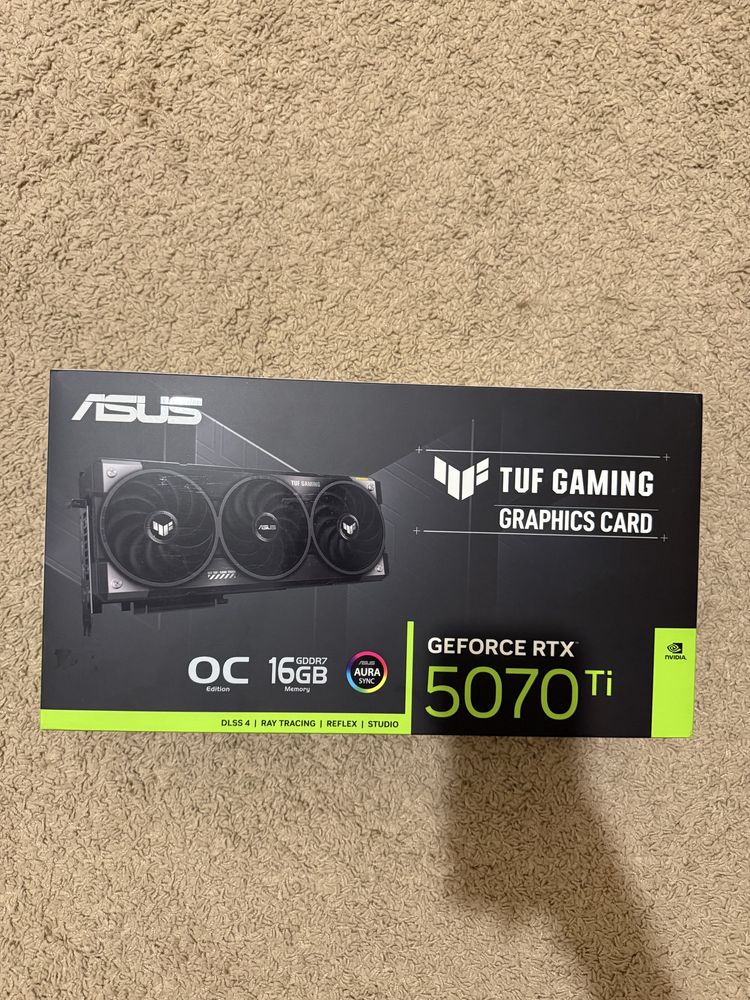 Відеокарта ASUS TUF-RTX5070TI-O16G-GAMIN