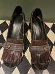 Mokasyny damskie vintage