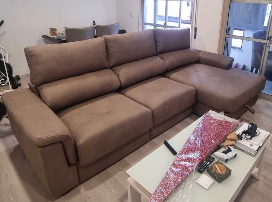 Vendo sofá Chaise Longue como NOVO