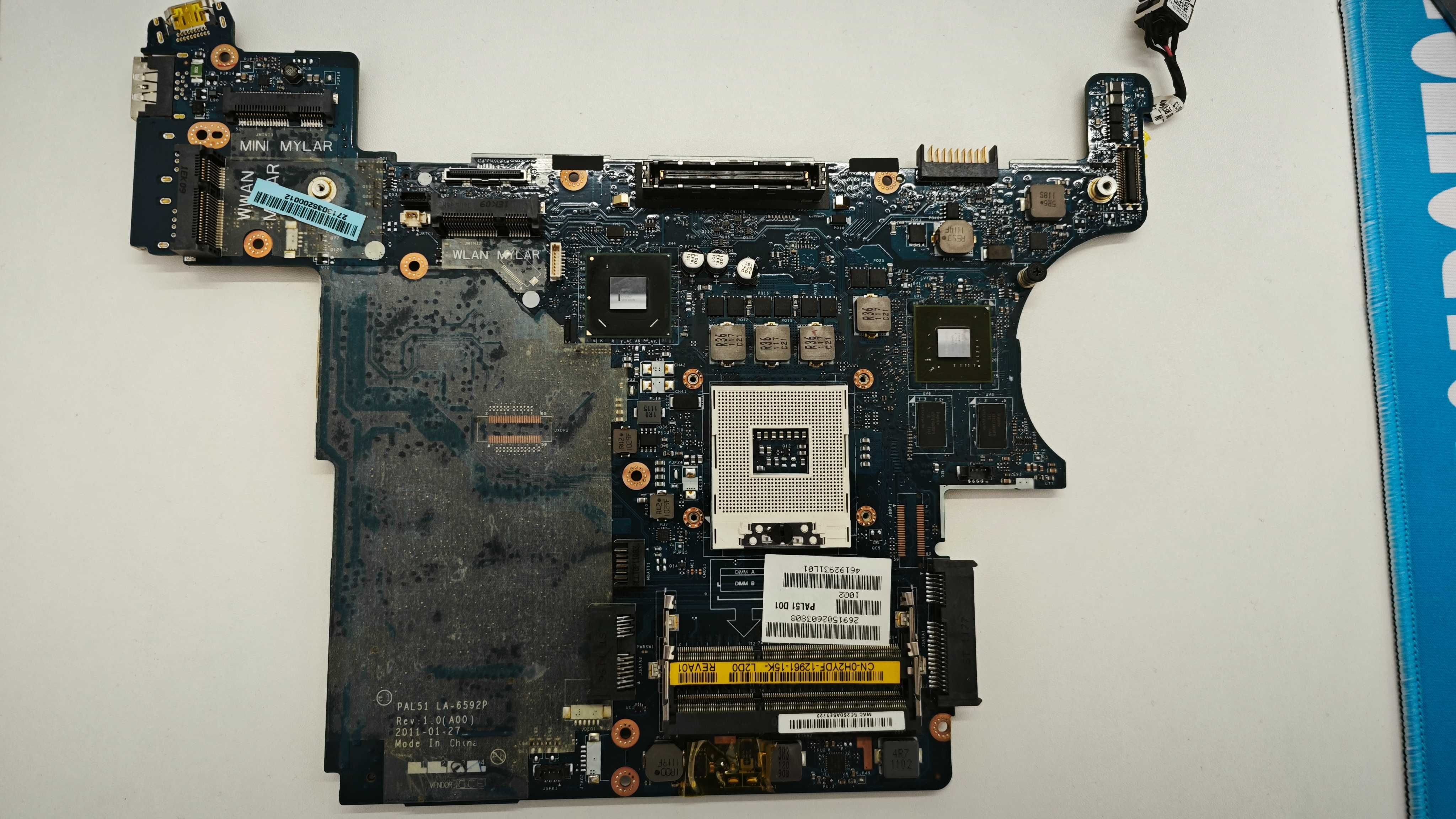 Материнська плата для Dell Latitude E6420 PAL51 LA-6592P Rev:1.0 (A00)