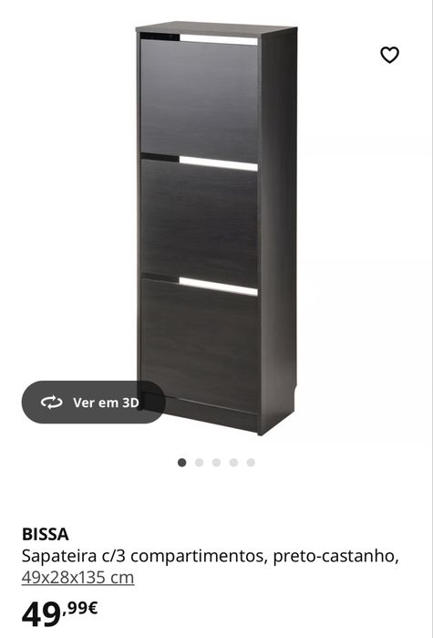 Sapateira BISSA IKEA