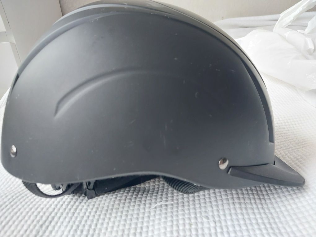 Kask jeździecki do jazdy konnej toczek Decathlon Fouganza