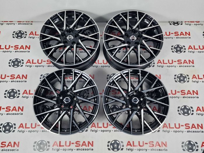 NOWE alufelgi NISSAN 19" 5x114,3 Juke Primera Qashqai - Czarne