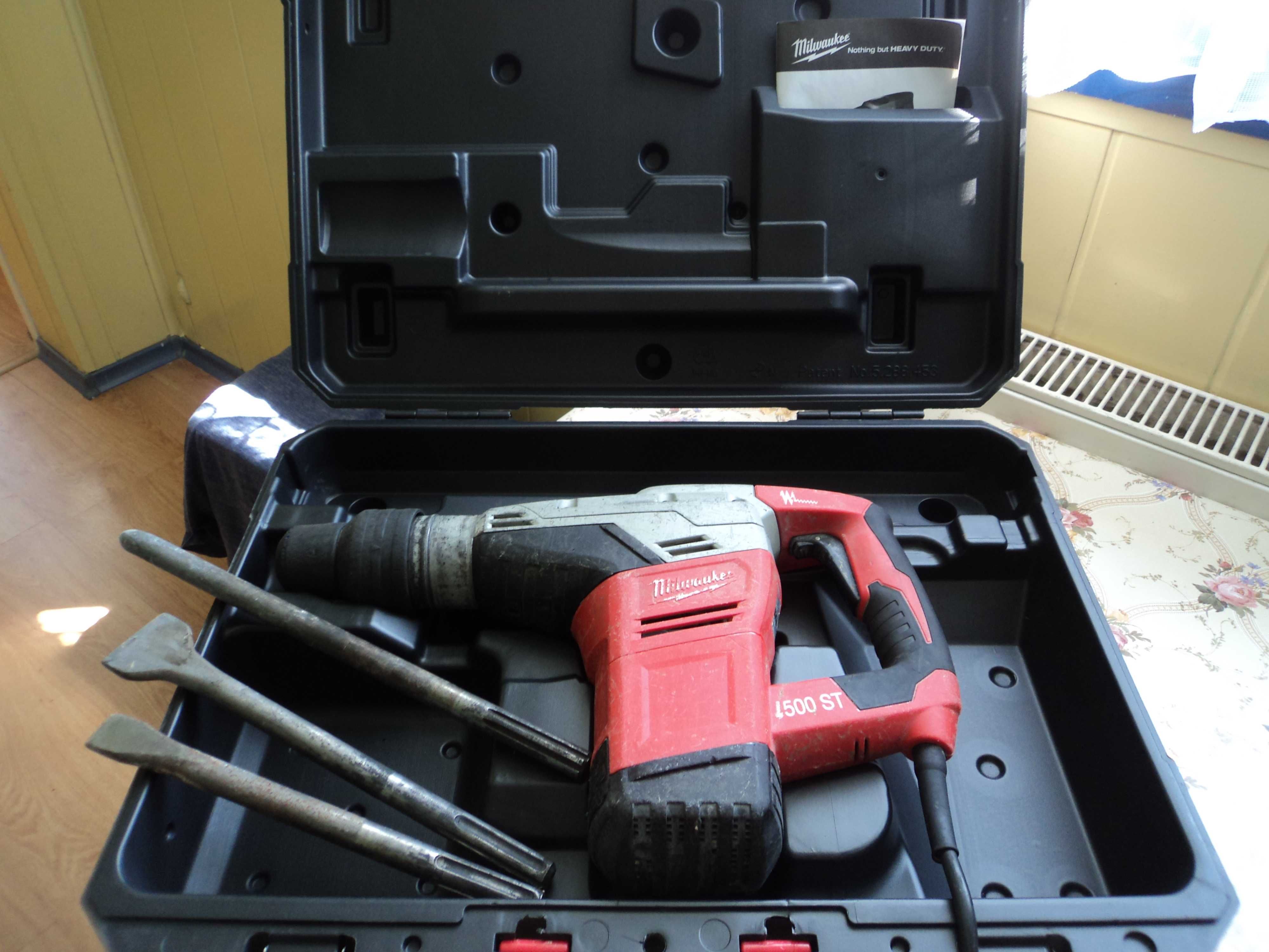Milwaukee 500 ST brat .k540s  mlot obr-kujacy sds max moc 1100 w 7.5 j