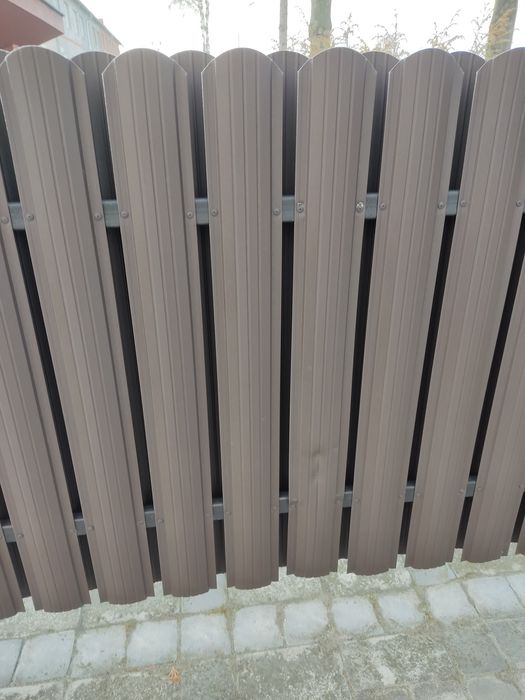 Металочерепиця профнастил, металевий штахетник, ранчо, водостічні сист