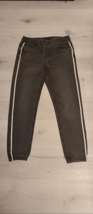 Spodnie damskie szare