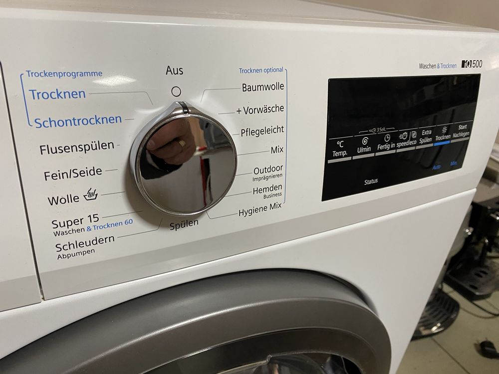 Стиральная машина 2в1 с сушкой SIEMENS iQ500