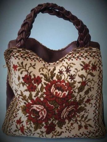 Vintage bag Embroidered