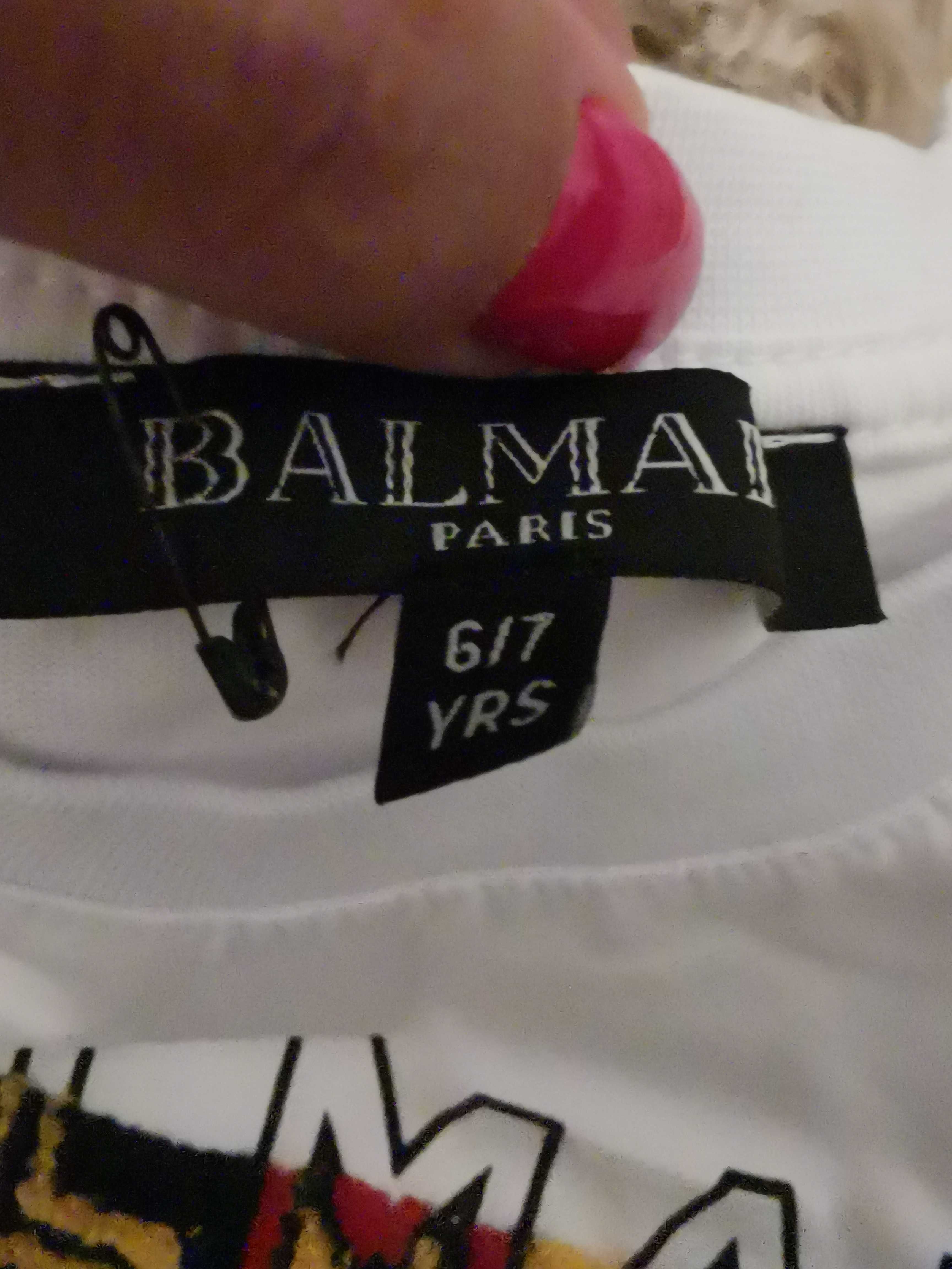 Nowy T-shirt Balmain Paris