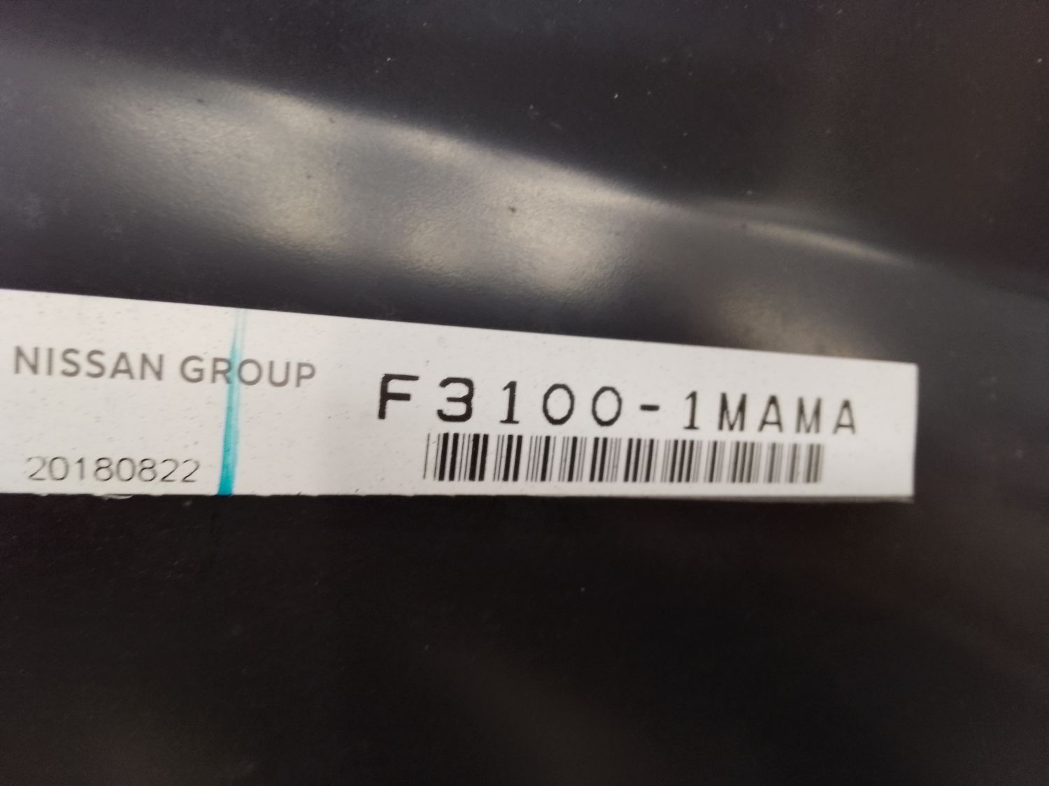 Крыло переднее правое F31001MAMA для Infiniti Q70 2013-2018