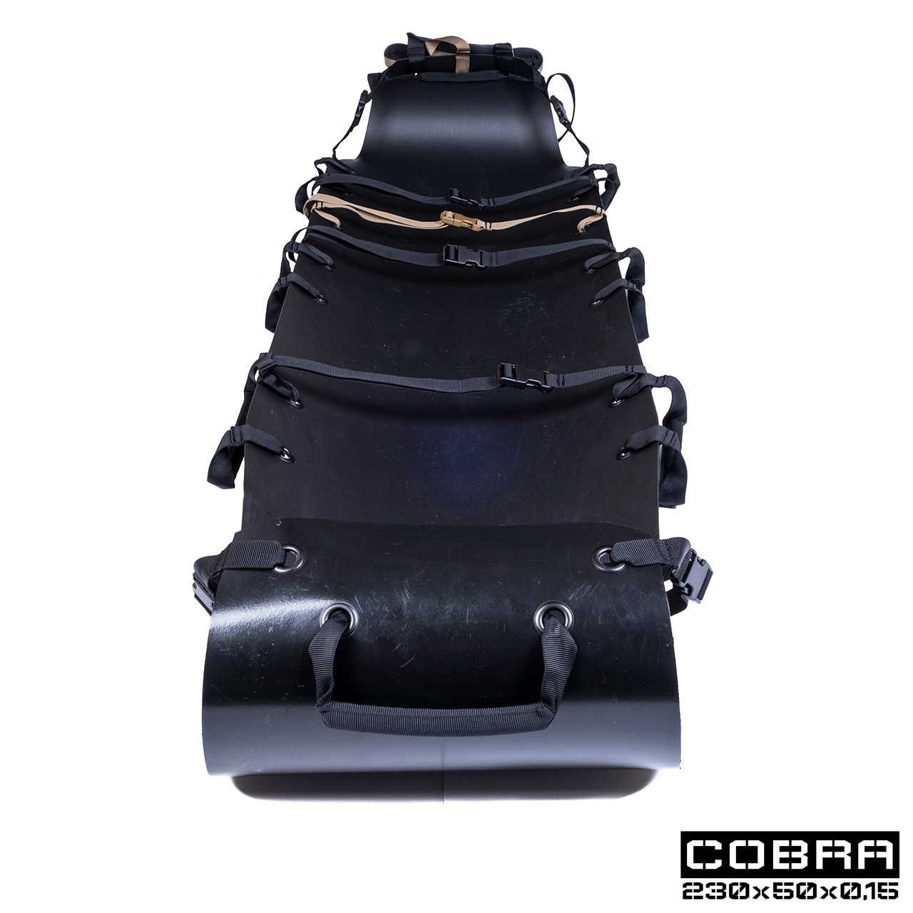 Евакуаційні пластикові ноші волокуші Cobra S полегшені (230см х 50см)