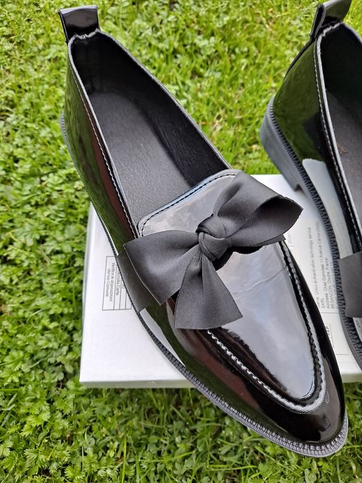 Mokasyny loafersy damskie